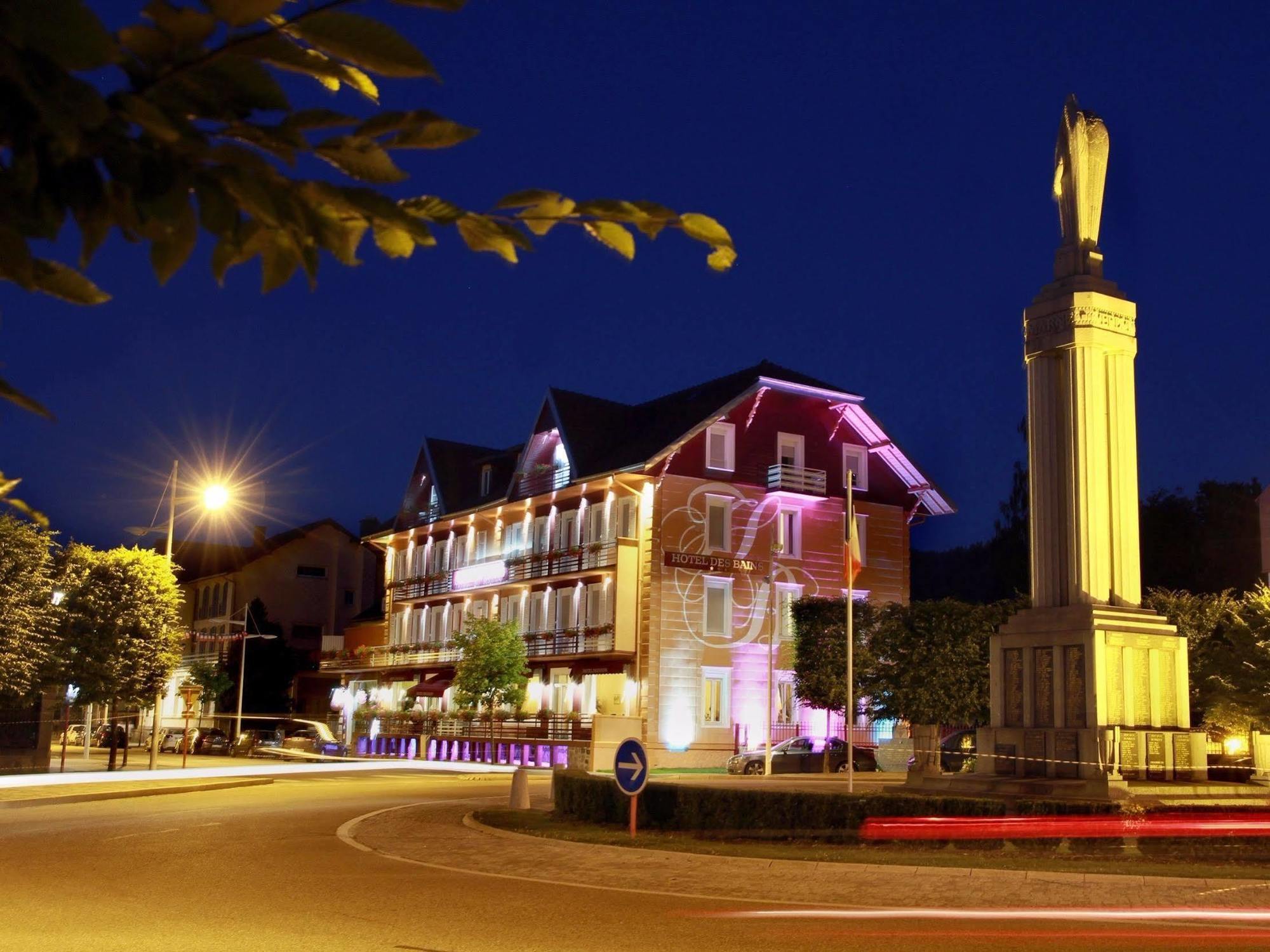 Logis Hotel Des Bains Жерарме Экстерьер фото