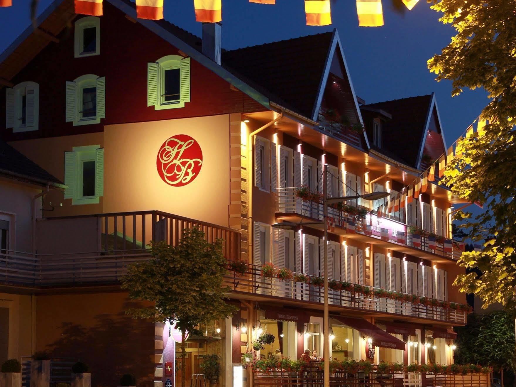 Logis Hotel Des Bains Жерарме Экстерьер фото